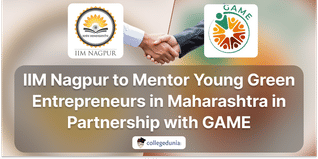 IIM Nagpur to Mentor Young Green Entrepreneurs in Maharashtra in Partnership with GAME